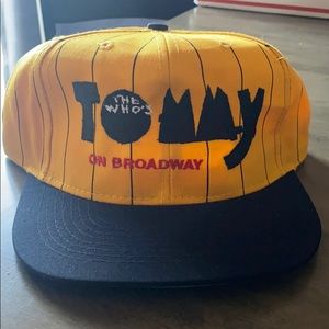 The Who Tommy on Broadway tour hat